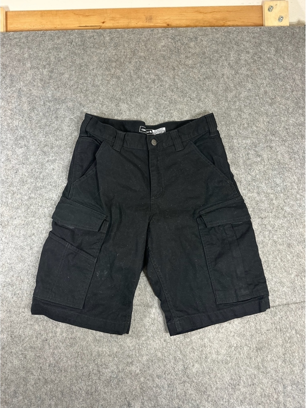 Vintage Y2K Carhartt relaxed fit black cargo shorts Size 30